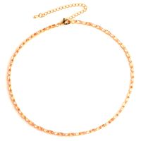 Retro Geometric Copper Bracelets Necklace In Bulk sku image 16