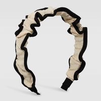 Einfacher Stil Einfarbig Künstliche Edelsteine Tuch Falten Haarband 1 Stück sku image 2