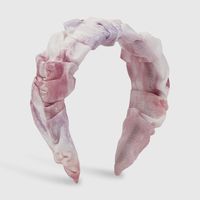 Einfacher Stil Einfarbig Künstliche Edelsteine Tuch Falten Haarband 1 Stück sku image 10