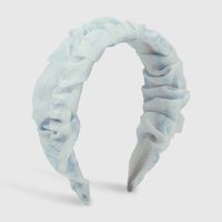 Einfacher Stil Einfarbig Künstliche Edelsteine Tuch Falten Haarband 1 Stück sku image 8