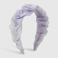 Einfacher Stil Einfarbig Künstliche Edelsteine Tuch Falten Haarband 1 Stück sku image 7