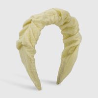 Einfacher Stil Einfarbig Künstliche Edelsteine Tuch Falten Haarband 1 Stück sku image 5