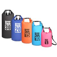 Mode Couleur Unie Pvc Sac Étanche Accessoires De Natation main image 5