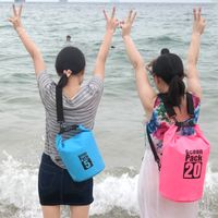 Fashion Solid Color Pvc Waterproof Bag Swimming Accessories main image 3