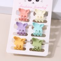 Sweet Flower Butterfly Arylic Stoving Varnish Hair Claws 1 Set sku image 5