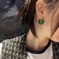 Retro Geometric Metal Plating Women's Earrings 1 Pair main image 4