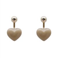 1 Pair Fashion Heart Shape Alloy Women's Drop Earrings main image 6