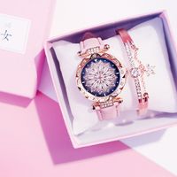 Moda Flor Hebilla Cuarzo Relojes De Mujer sku image 17