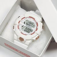 Fashion Round Buckle Electronic Women's Watches main image 2