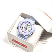 Fashion Round Buckle Electronic Women's Watches main image 5