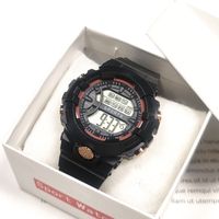 Fashion Round Buckle Electronic Women's Watches main image 6