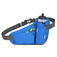 Unisex Classic Style Solid Color Nylon Waterproof Waist Bags main image 5
