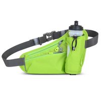 Unisex Classic Style Solid Color Nylon Waterproof Waist Bags main image 4