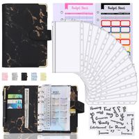 1 Set Solid Color School Pu Leather Paper Novelty Notebook sku image 1