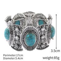 Fashion Starfish Butterfly Turquoise Beaded Women's Bracelets 1 Piece sku image 22