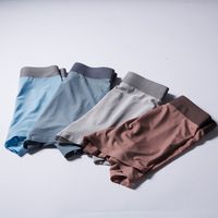 Solid Color Breathable Mid Waist Normal Type Panties main image 2