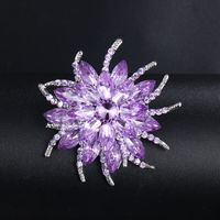 Estilo Coreano Flor Aleación Enchapado Diamantes De Imitación Mujeres Broches sku image 40