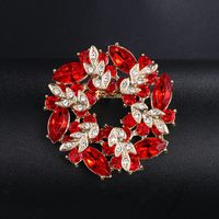 Estilo Coreano Flor Aleación Enchapado Diamantes De Imitación Mujeres Broches sku image 23