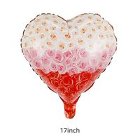 Valentine's Day Heart Shape Aluminum Film Date Balloons sku image 10
