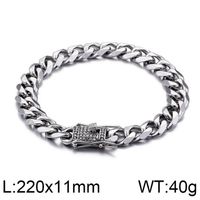 Titanium Steel 18K Gold Plated Fashion Plating No Inlaid sku image 2