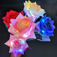 Valentine's Day Rose Silk Flower Party Soap Flower main image 2
