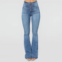 Women's Daily Fashion Solid Color Full Length Jeans main image 4