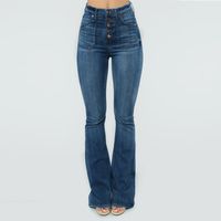 Women's Daily Fashion Solid Color Full Length Jeans main image 3
