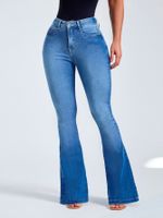 Frau Täglich Mode Einfarbig In Voller Länge Jeans sku image 9