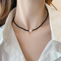 1 Piece Fashion Round Imitation Pearl Pearl Plating Women's Necklace main image 3