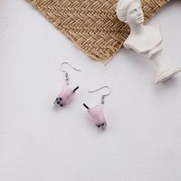 1 Pair Simple Style Cup Plastic Resin Women's Drop Earrings sku image 7