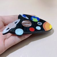 Simple Style Printing Arylic Patchwork Unisex Brooches main image 3