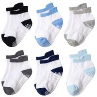 Children Unisex Cute Round Dots Solid Color Cotton Jacquard Ankle Socks One Pair sku image 18