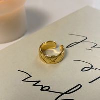 Fashion Heart Shape Flower Bow Knot Copper Zircon Open Ring In Bulk sku image 7