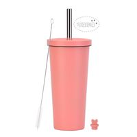 Fashion Solid Color Stainless Steel Water Bottles sku image 12