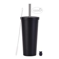 Fashion Solid Color Stainless Steel Water Bottles sku image 7