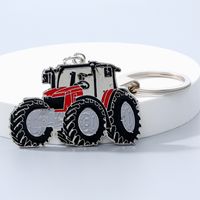 Simple Style Motorcycle Alloy Patchwork Keychain main image 4