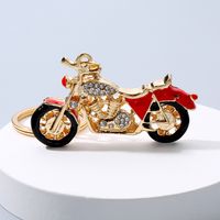Simple Style Motorcycle Alloy Patchwork Keychain sku image 7