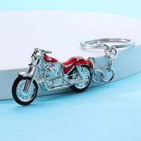 Simple Style Motorcycle Alloy Patchwork Keychain sku image 2