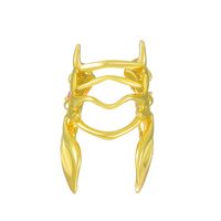 Fashion Wings Butterfly Copper Plating Artificial Diamond Zircon Ear Clips 1 Piece sku image 2