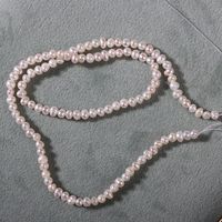 Fashion Solid Color Natural Freshwater Pearl Beaded Necklace 1 Piece main image 4