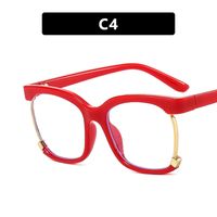 Fashion Solid Color Pc Square Full Frame Optical Glasses sku image 4