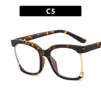 Fashion Solid Color Pc Square Full Frame Optical Glasses sku image 5