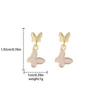 1 Pair Fashion Butterfly Alloy Women's Drop Earrings main image 3