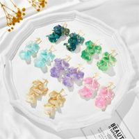 1 Pair Fashion Petal Arylic Women's Drop Earrings main image 6