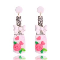 1 Pair Sweet Heart Shape Soft Clay Plating Women's Drop Earrings sku image 19