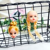 1 Pair Sweet Doll Plastic Resin Earrings main image 1