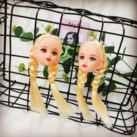 1 Pair Sweet Doll Plastic Resin Earrings sku image 1