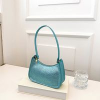 Women's Spring Pu Leather Solid Color Fashion Square Zipper Underarm Bag main image 2