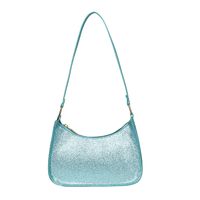 Mujeres Primavera Cuero Sintético Color Sólido Moda Cuadrado Cremallera Bolsa Para Las Axilas sku image 2