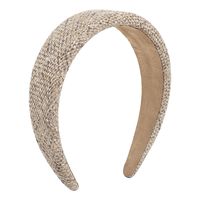 Women's Fashion Simple Style Solid Color Knit Rib-knit Hair Band sku image 1